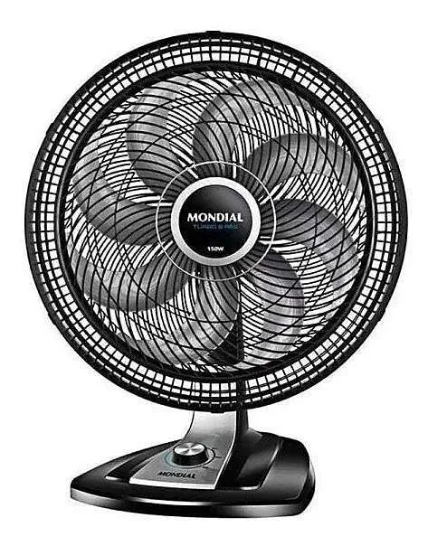 Grade Traseira Ventilador Mondial Polishop Turbo Bravio NVT-50 VTX50 VPS-52 VT-51 - 50cm Pt Original - Imagem 3