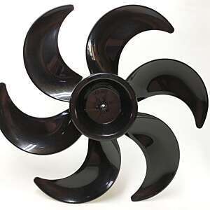 Hélice Ventilador Arno Silence Force Repelente Líquido 40cm VF55 6 Pás Preta Original