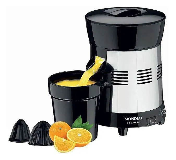 Castanha do Extrator de Suco de Limão Mondial E-10 / Fun Kitchen E-08 Original Preto - Imagem 4