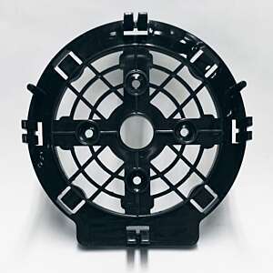 Placa Traseira Ventilador Mondial 40cm V40 / Vt-40 / Vt-41 / Vt-Cr-41 / Vt-Cr-43 / Vt-42 / Vt-43 / Nvt-42 / Nv-41  Preta