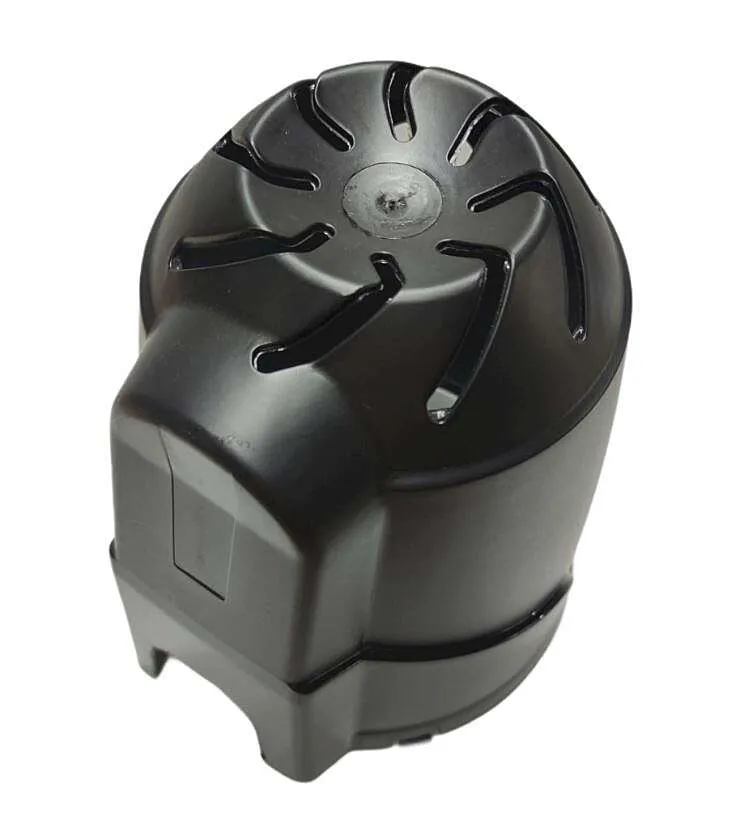 Corpo Traseiro Ventilador Arno Turbo Silencio VF40 VF41 VF4C VF55 VF5C VU40 Preto Original - Imagem 2