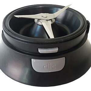 Base Com Facas em Aço Inox Para Liquidificador Arno Magiclean MAGD MAGF Performa Chrome Preto Original