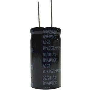 Capacitor Eletrolítico 330Uf x 250v 105°