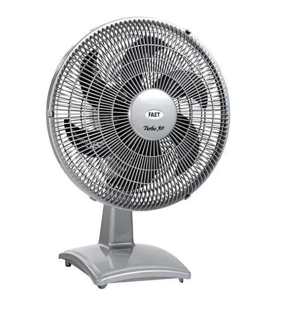 Ventilador de Mesa Faet Turbo Air 30cm 220v 3 Velocidades Cinza
