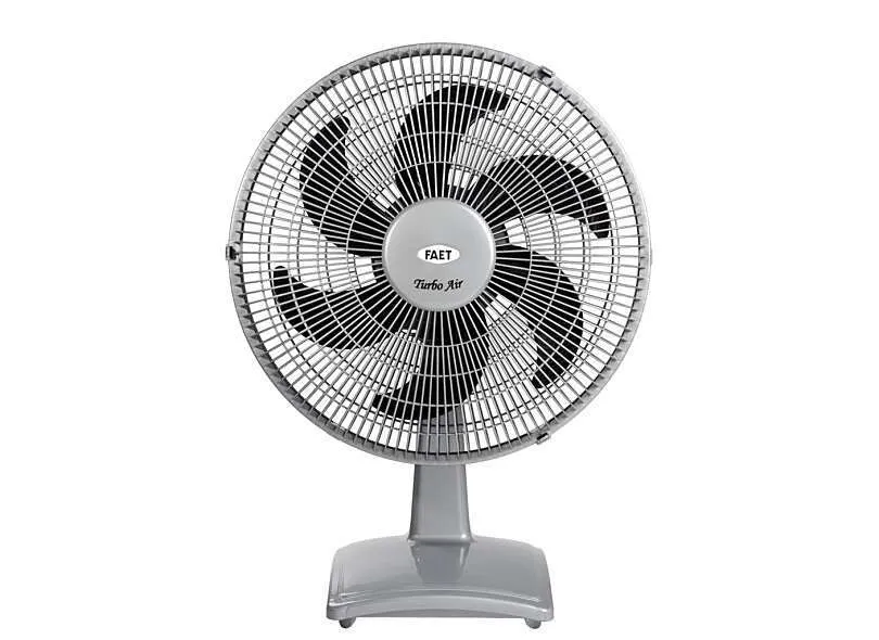 Ventilador de Mesa Faet Turbo Air 30cm 220v 3 Velocidades Cinza - Imagem 2