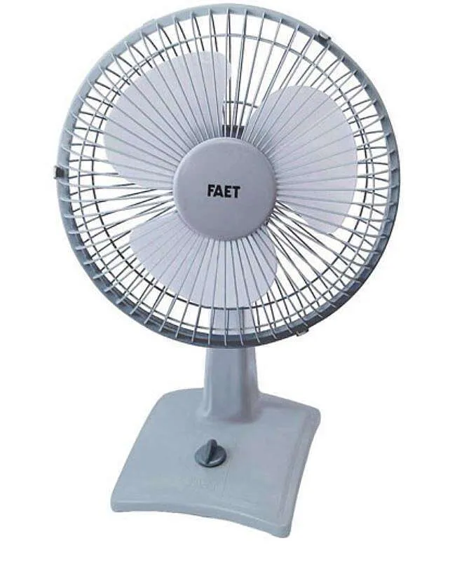 Ventilador Faet Eurus 30cm 220v 3 Velocidades Cinza Mesa ou Parede