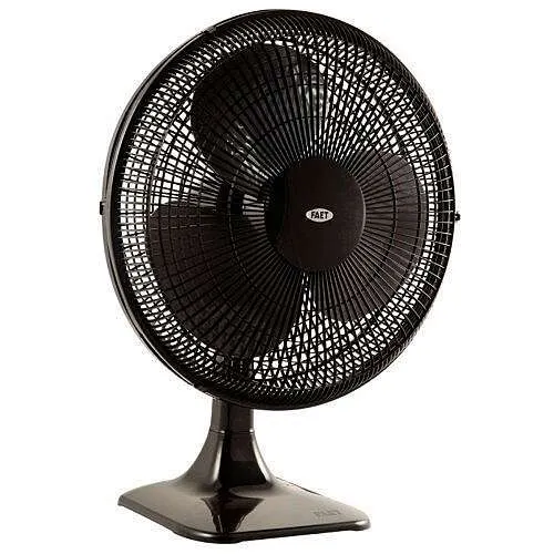 Ventilador Faet Super Clima 220v 40cm Mesa Preto 3 Velocidades