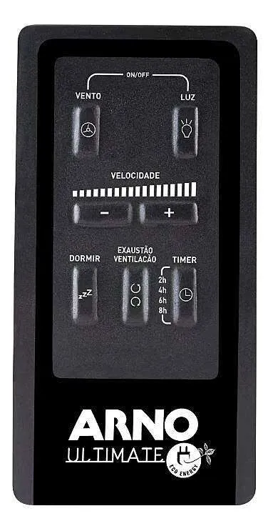 Controle Remoto para Ventilador de Teto Arno Ultimate VX10 / VX11 / VX12 / VX21 Original - Imagem 3