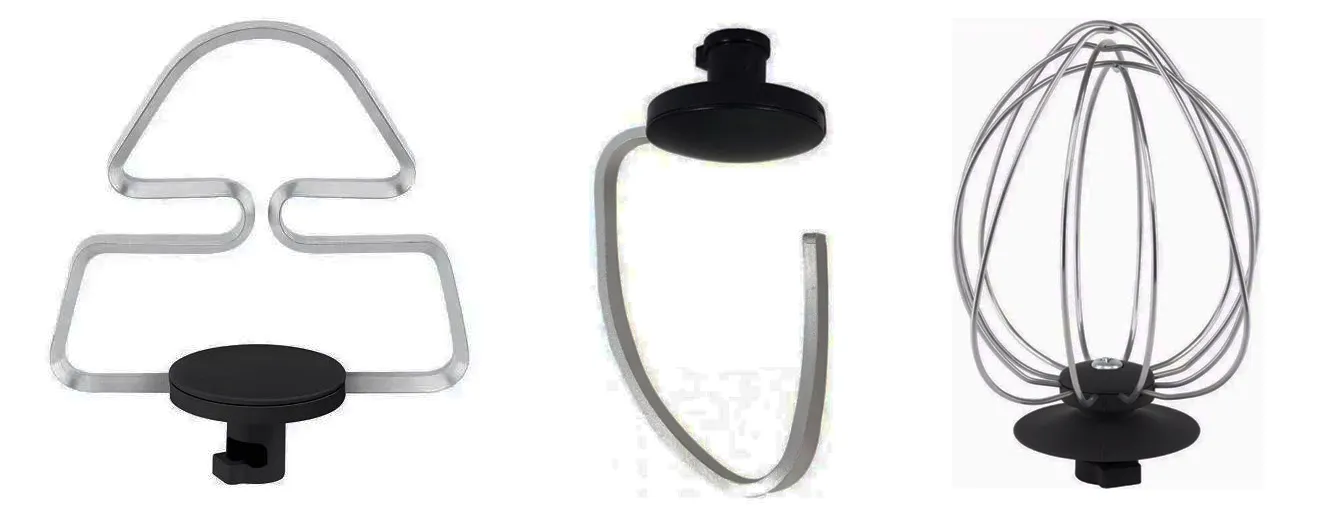 Kit 3 Batedores Leve Pesado Extra Batedeira Planetária Arno SX80 SX81 SX82 SX83 SX84 SX85 SX88 SX90 Orig.