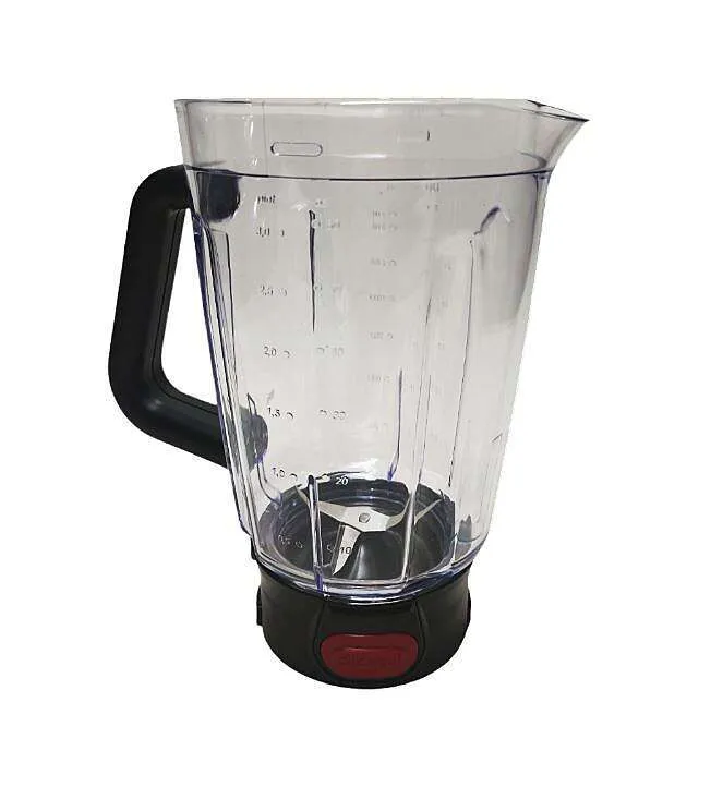 Copo Com Base Sem Tampa Liquidificador Arno Cliclav LN70 LN71 LN72 LN73 LN74 LN75 LN76 Preto