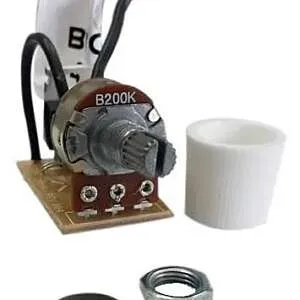 Dimmer Rotativo Bloco Módulo Bivolt Com Off 400w Branco