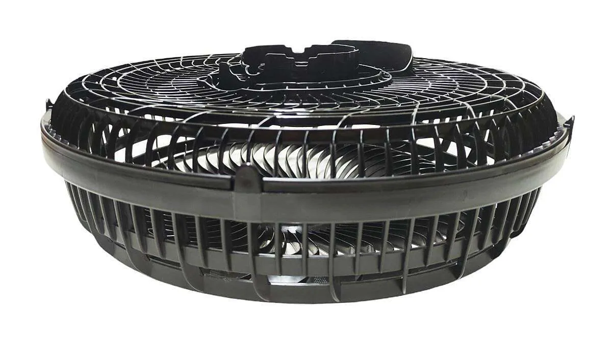 Grade Dianteira e Traseira Ventilador Arno Turbo Silêncio Maxx TS30 30cm Preto Original 4 Grade Dianteira e Traseira Ventilador Arno Turbo Silêncio Maxx TS30 30cm Preto Original - Imagem 4