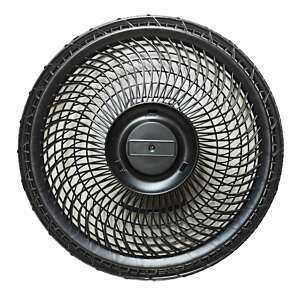 Grade Dianteira e Traseira Ventilador Arno Turbo Silêncio Maxx TS30 30cm Preto Original