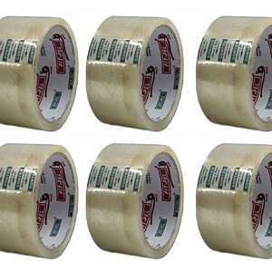 Fita Adesiva Durex Transparente 48mm.x40m. - Para Embalagem e Logística - FIT - PEL - 10 Unidades