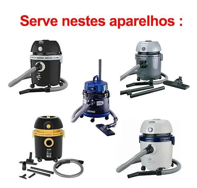 05 Sacos Descartáveis para Aspirador de Pó Arno Água e Pó / Ar12 / Animal Care / AGPO / H2AC / H2PO / H3PO / H4PO Orig. - Imagem 2