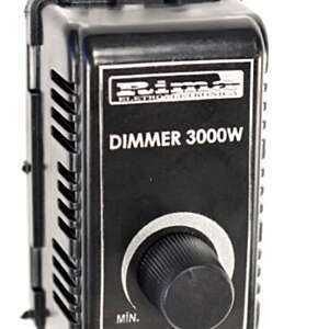 Controlador Dimmer 3000w Rotativo 127v ou 220v Com Dissipador de Calor Interno