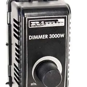 Controlador Dimmer 3000w Rotativo 127v ou 220v Com Dissipador de Calor Interno