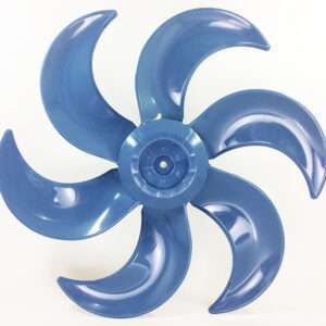 Hélice compatível para Ventilador Mondial Premium 40cm 6 Pás Nv-45 Nv-75 Nv61 Nv45 V46 V49 V73 NVT40 V45 Azul