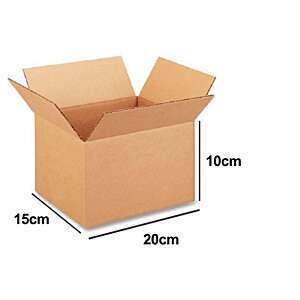 25 Unidades - Caixa de Papelão Duplex - 10x15x20 - Envios / Correios / Sedex / e-commerce