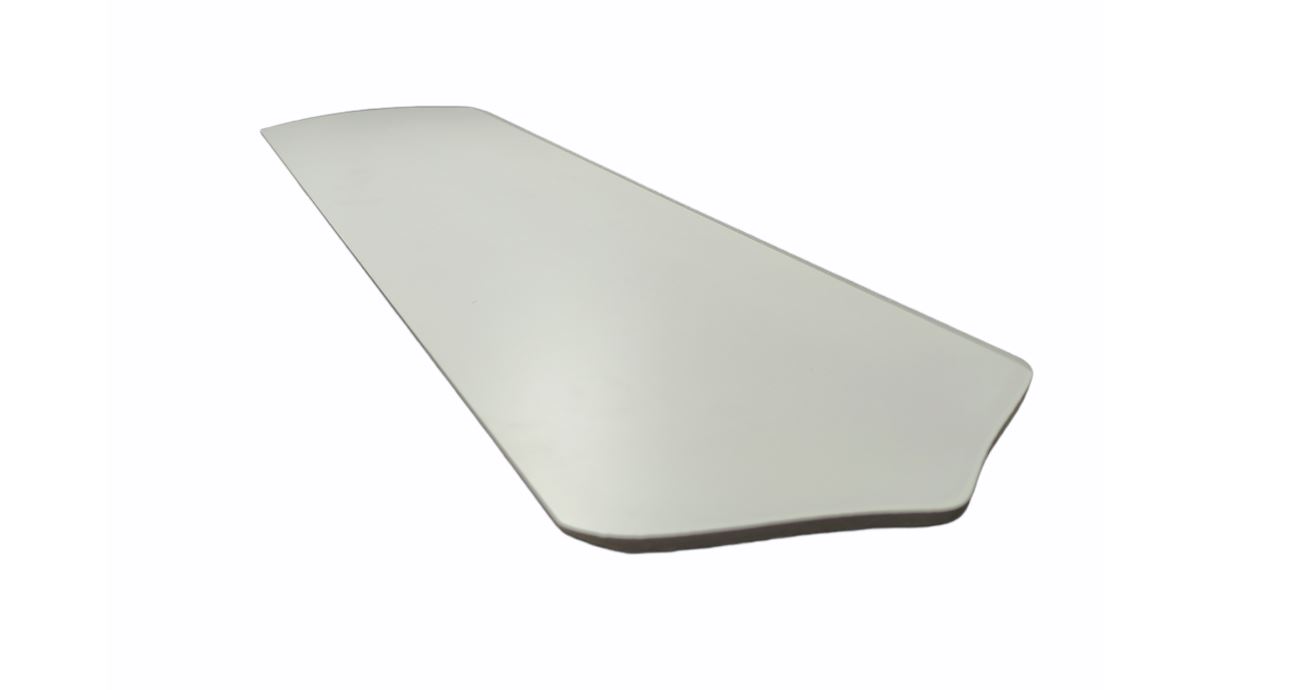 Kit 4 Un. Hélice Pá Ventilador de Teto MDF Branca 4 Kit 4 Un. Hélice Pá Ventilador de Teto MDF Branca - Imagem 4