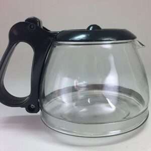 Jarra de Vidro para Cafeteira Arno Petit / Perfectta / CAFP / FG3206B1 / Perfectta Inox / CFPI  Preta