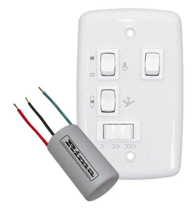 Chave Capacitiva com 3 Velocidades - Ventilador e Exaustor - 127V - 250W - Com  2 Lâmpadas e Capacitor 3+7uF