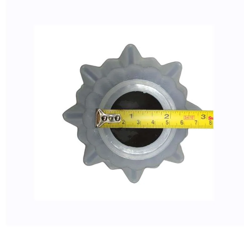 Tulipa Plástica Caracol para Lustre e Ventilador de Teto Universal - Imagem 3