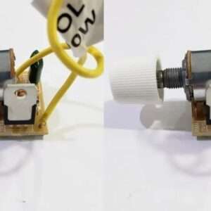 Kit com 2 Dimmer Rotativo em Bloco 110v/220v Com Off 1000w Branco