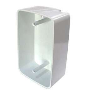 Caixa Externa de Sobrepor em PVC Branca