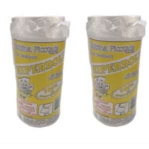 Kit c/ 2 Bobina Saco Plástico Picotada - Fundo Reto 16x30 Rolo C/500 Sacos - Para Alimentos / Padaria / Horti Fruti