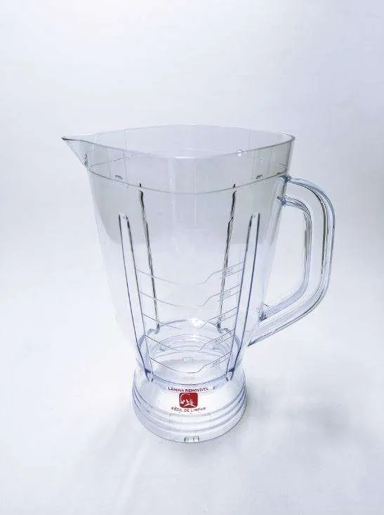 Copo do Liquidificador Arno Power Mix Limpa Fácil 550w LQ30 / LQ31 / LQ32 - Sem Faca / Sem Tampa em Acrílico - Original 1 Copo do Liquidificador Arno Power Mix Limpa Fácil 550w LQ30 / LQ31 / LQ32 - Sem Faca / Sem Tampa em Acrílico - Original