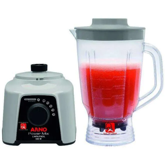Copo do Liquidificador Arno Power Mix Limpa Fácil 550w LQ30 / LQ31 / LQ32 - Sem Faca / Sem Tampa em Acrílico - Original 3 Copo do Liquidificador Arno Power Mix Limpa Fácil 550w LQ30 / LQ31 / LQ32 - Sem Faca / Sem Tampa em Acrílico - Original - Imagem 3