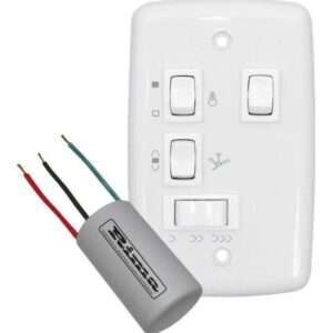 Chave Capacitiva Rima 3 Velocidades 2 Lâmpadas - 127v 250W Com Capacitor 3+6uF