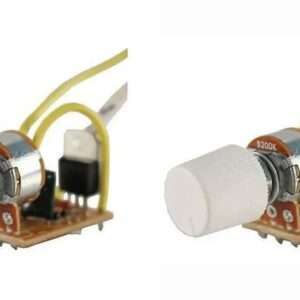 Kit com 2 Dimmer Rotativo Bloco Módulo Bivolt Com Off 1000w Branco