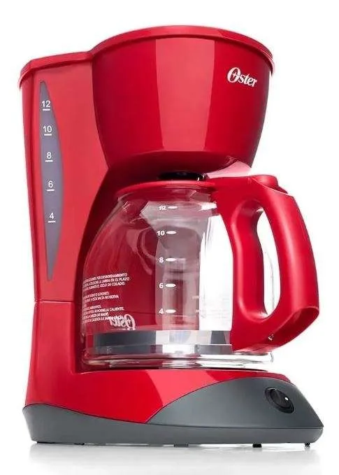 Jarra Compatível para Cafeteira Oster Coffee Maker 900w Vermelha 3 Jarra Compatível para Cafeteira Oster Coffee Maker 900w Vermelha - Imagem 3