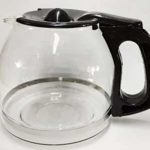 Jarra para Cafeteira Oster Compatível - Serve nos Modelos 3302 3303 4401 4401RD BVSTDCDW12R Preta