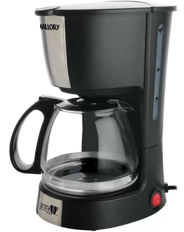 Jarra Para Cafeteira Mallory Aroma 16 Inox Preta - Imagem 3