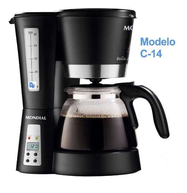 Jarra Para Cafeteira Mondial Bella Arome C10 / C14 5 Jarra Para Cafeteira Mondial Bella Arome C10 / C14 - Imagem 5