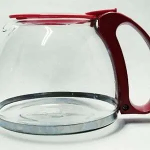 Jarra Vidro Para Cafeteira Britânia CP30 Inox Vermelha