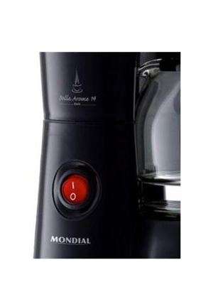 Jarra Para Cafeteira Mondial Line Café Bella Arome 14 Cafés Bella Arome 12 Cafés - C-03 Preta 5 Jarra Para Cafeteira Mondial Line Café Bella Arome 14 Cafés Bella Arome 12 Cafés - C-03 Preta - Imagem 5