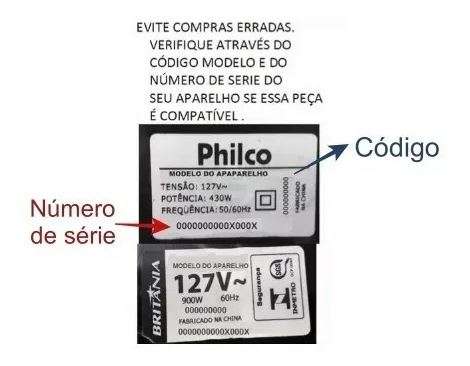 Conjunto Facas Multiprocessador e Liquid. Britânia / Philco - All in One 2 PR / Inox Filter / Inox Duo Filter Original - Imagem 5