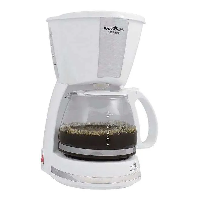 Jarra Para Cafeteira Britânia CB15 / CB15 Inox Branca - Imagem 2
