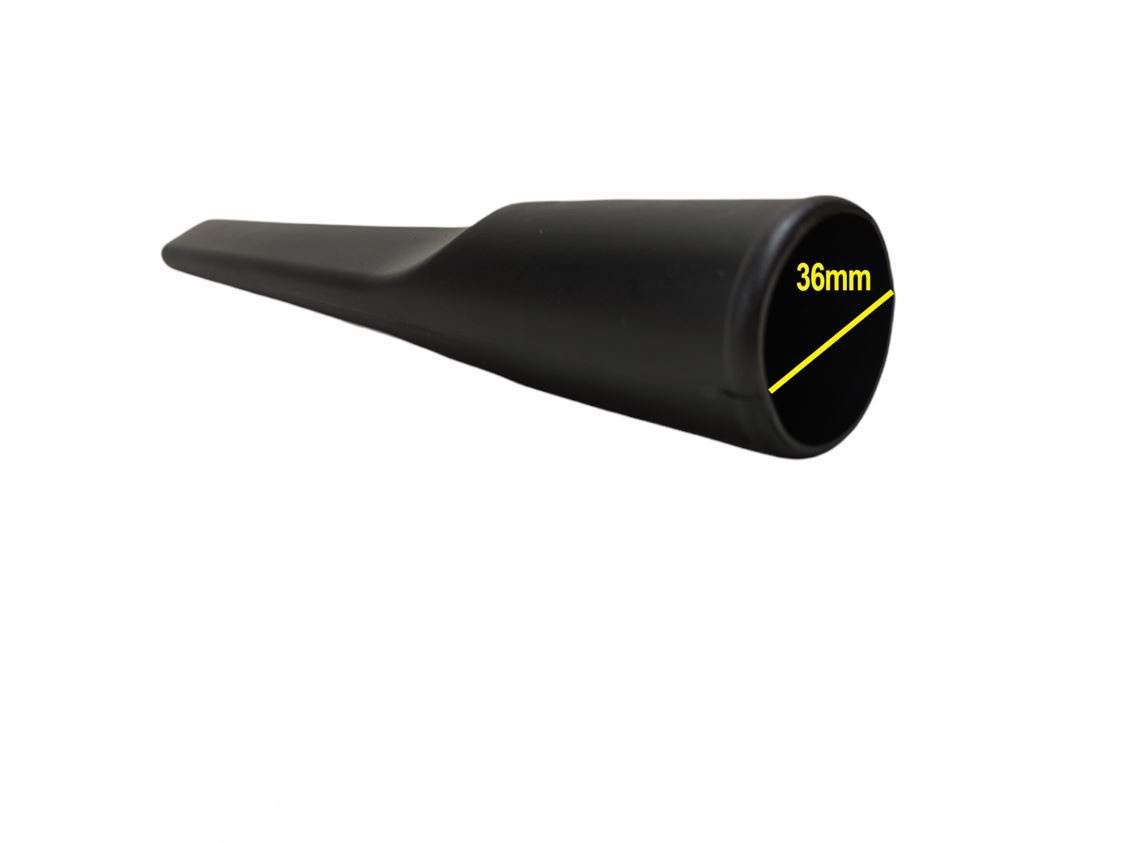 Bocal de Cantos e Frestas Longo - 36mm. para Aspirador de Pó Wap Lavor Prosdócimo Karcher Universal 2 Bocal de Cantos e Frestas Longo - 36mm. para Aspirador de Pó Wap Lavor Prosdócimo Karcher Universal - Imagem 2