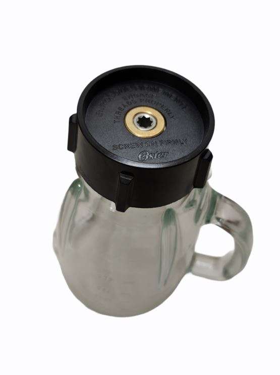 Copo de Vidro para Liquidificador Oster Reverse Compatível c/ Todos os Modelos BRLY07) Com Acoplamento e Facas 2 Copo de Vidro para Liquidificador Oster Reverse Compatível c/ Todos os Modelos BRLY07) Com Acoplamento e Facas - Imagem 2