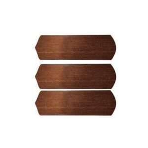 Kit 3 Un. Hélice Pá Ventilador de Teto MDF Mogno