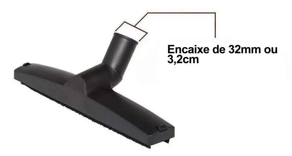 Bocal de Piso para Aspirador de Pó Electrolux Flex Nano Neo A10-A20 Smart Trio Max Trio - 32mm. - Universal - Imagem 2