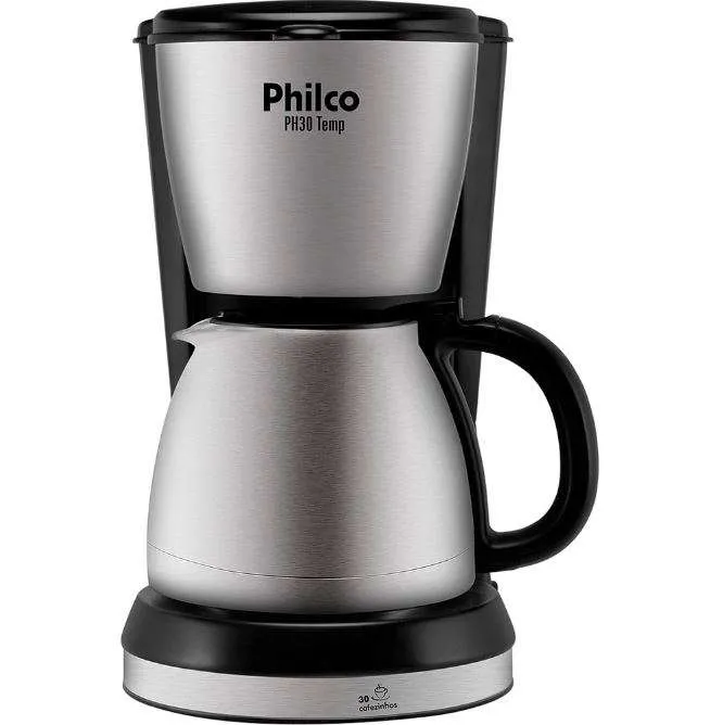 Jarra Para Cafeteira Philco PH30 Plus / Temp / Thermo - 30 Cafezinhos Preta Original - Imagem 4