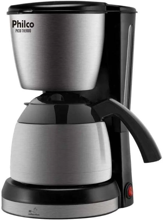 Jarra Para Cafeteira Philco PH30 Plus / Temp / Thermo - 30 Cafezinhos Preta Original - Imagem 5