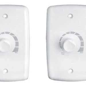 Chave Dimmer de Luz Bivolt 400w Branco - Kit com 2 Unidades