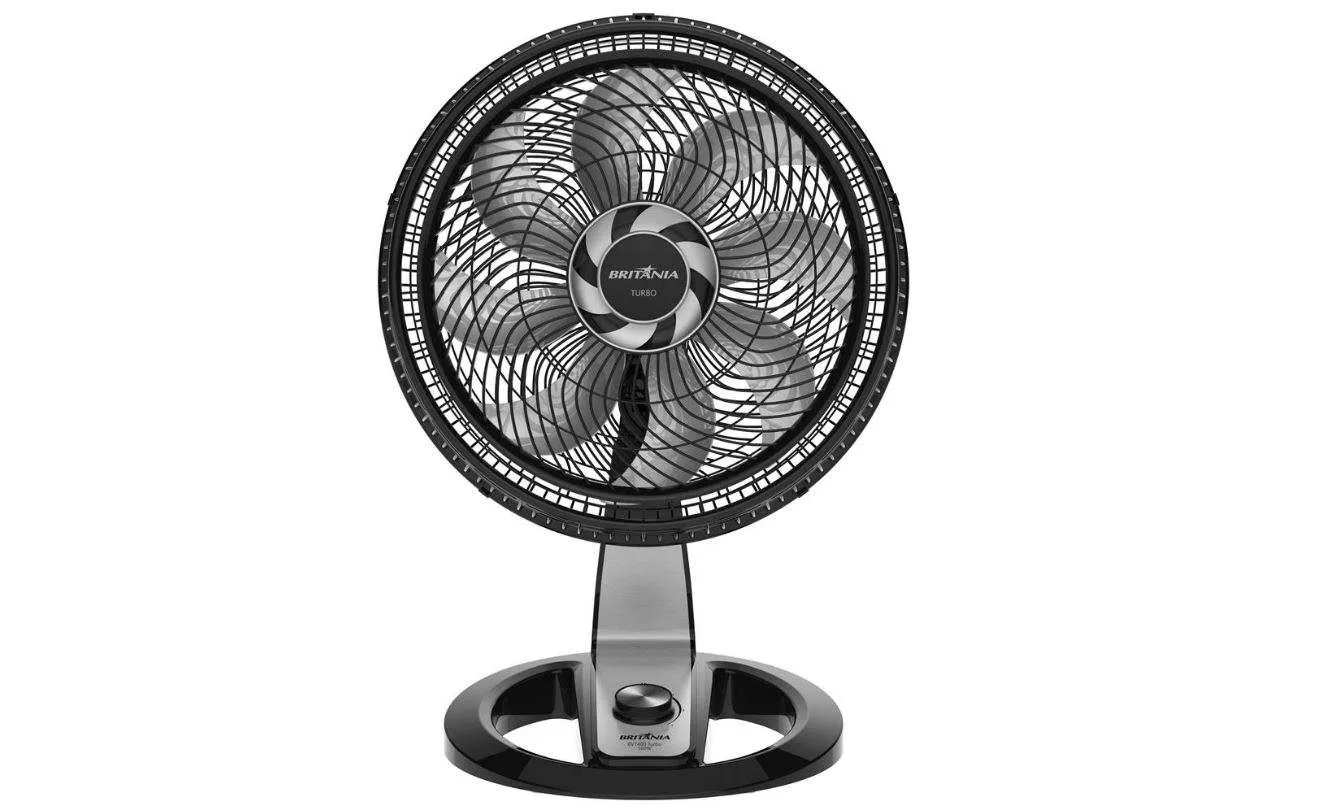 Hélice para Ventilador Britânia BVT400 Ventus 40 Six / Philco PVT400 Turbo Cinza Original - Imagem 5